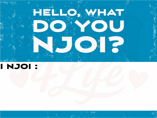 Hello, What Do You NJOI?