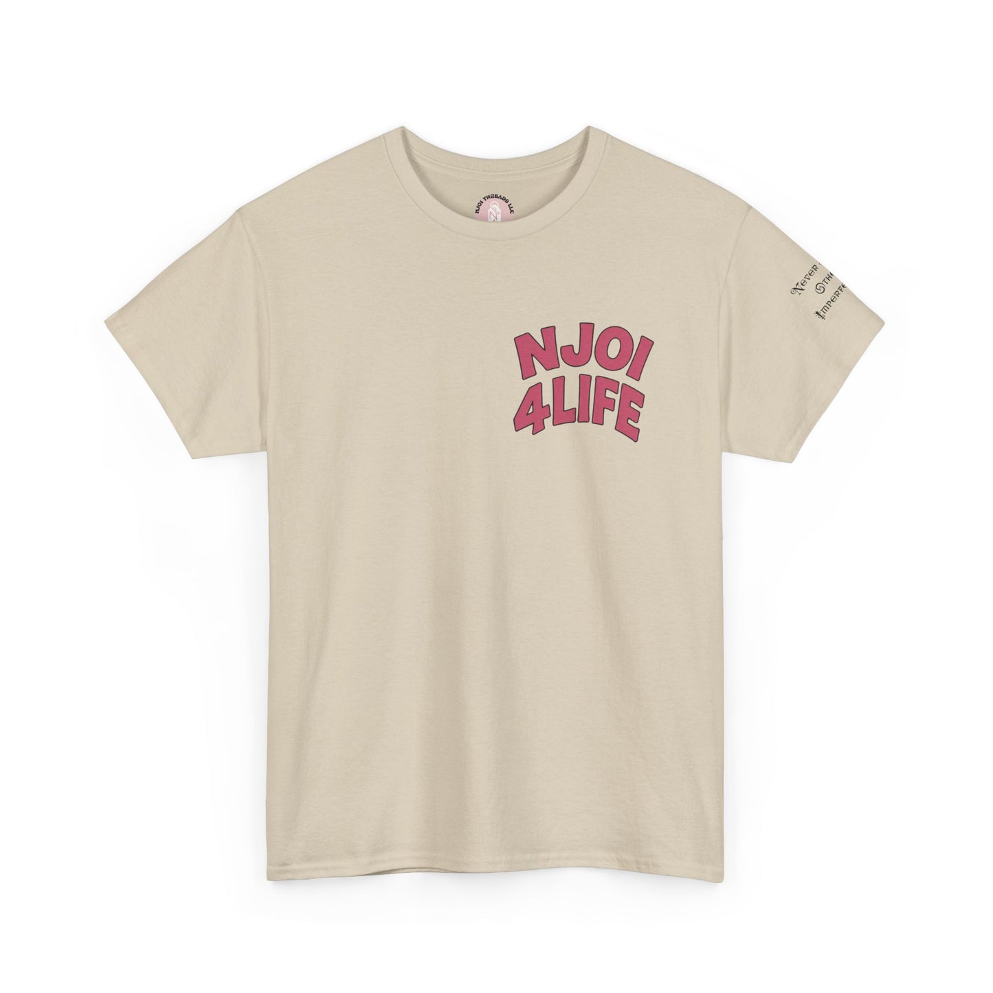 NJOI 4LIFE Staple Tee - Dark Pink Edition