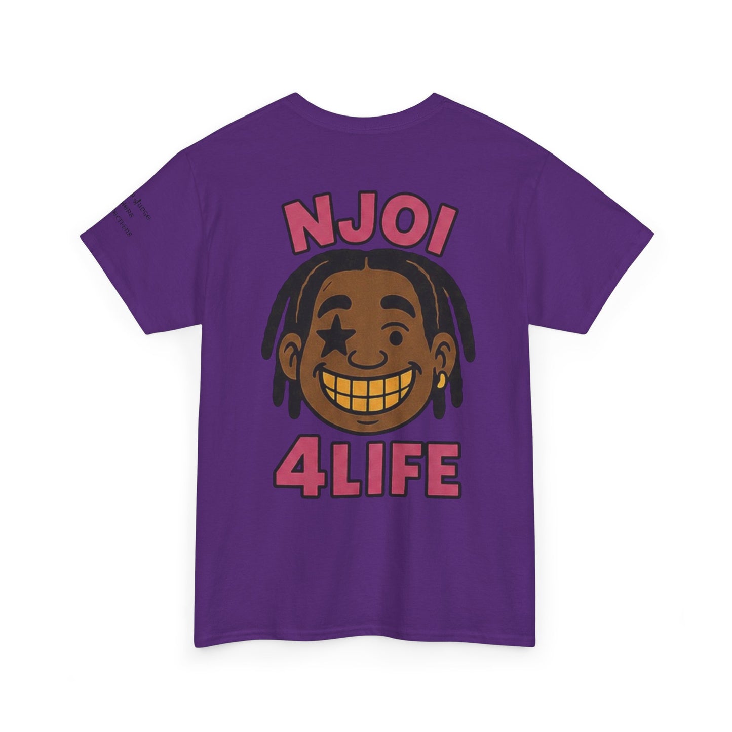 NJOI 4LIFE Staple Tee - Dark Pink Edition