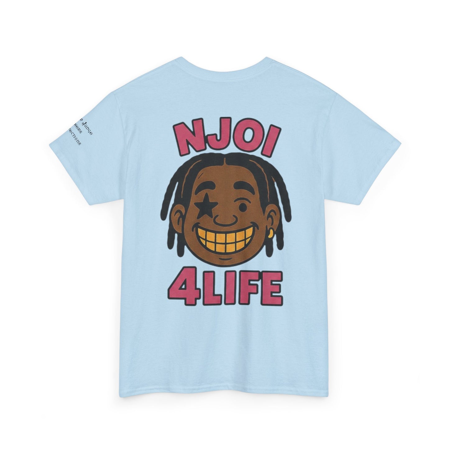 NJOI 4LIFE Staple Tee - Dark Pink Edition
