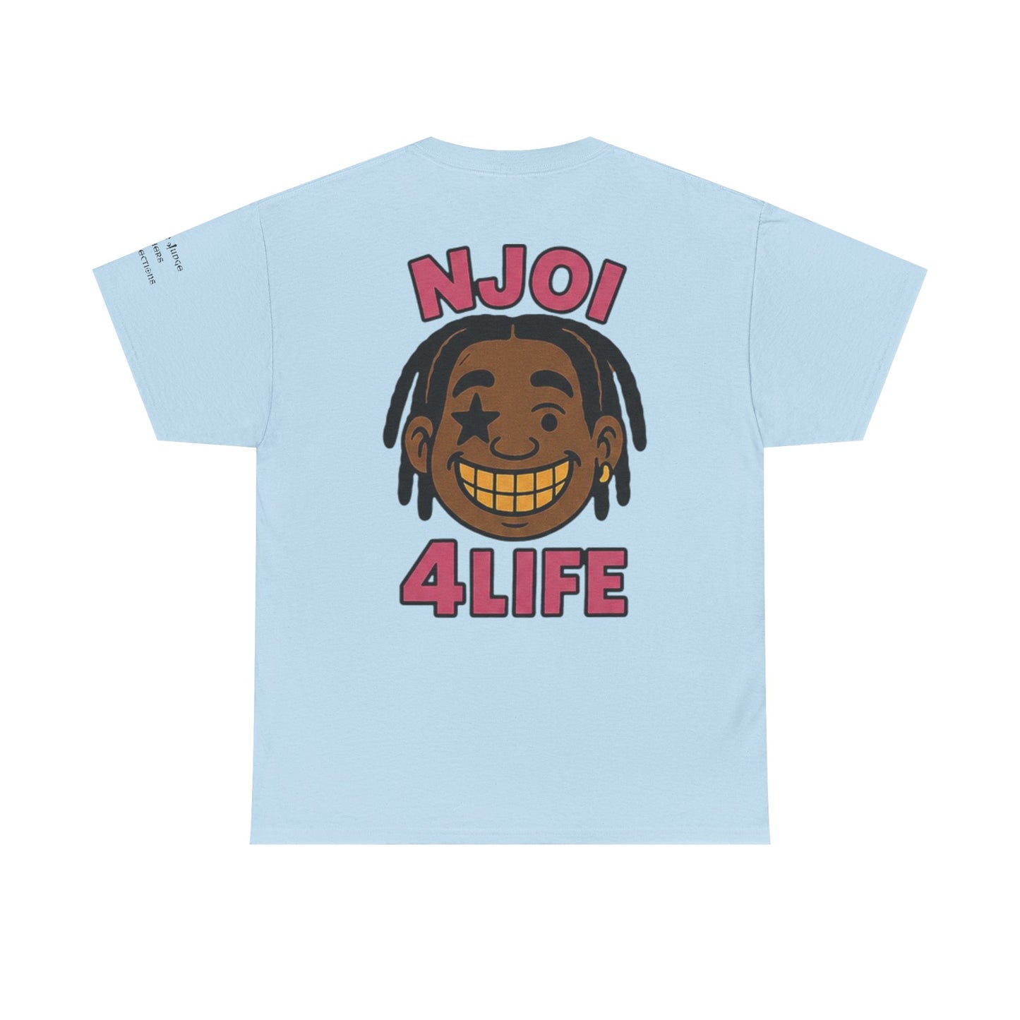 NJOI 4LIFE Staple Tee - Dark Pink Edition