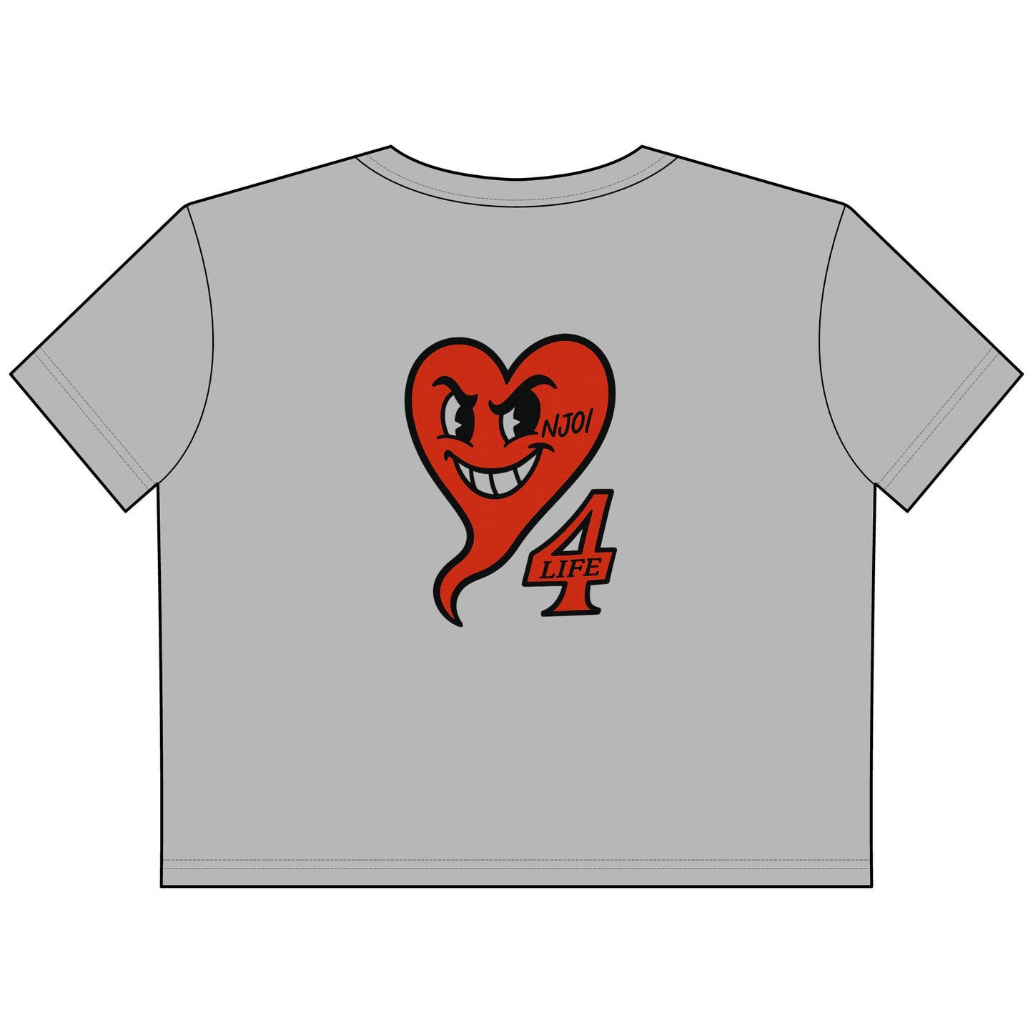 NJOI4LIFE Heart Crop Tee