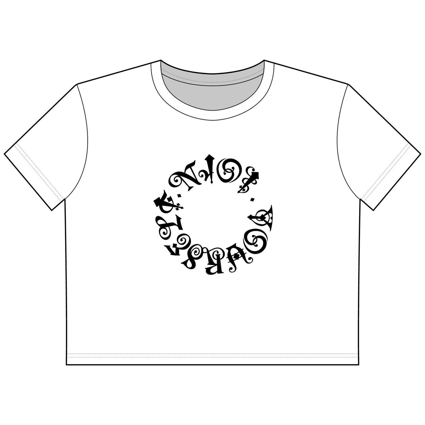 NJOI4LIFE Heart Crop Tee