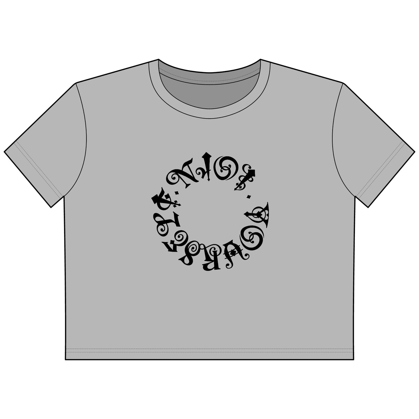 NJOI4LIFE Heart Crop Tee
