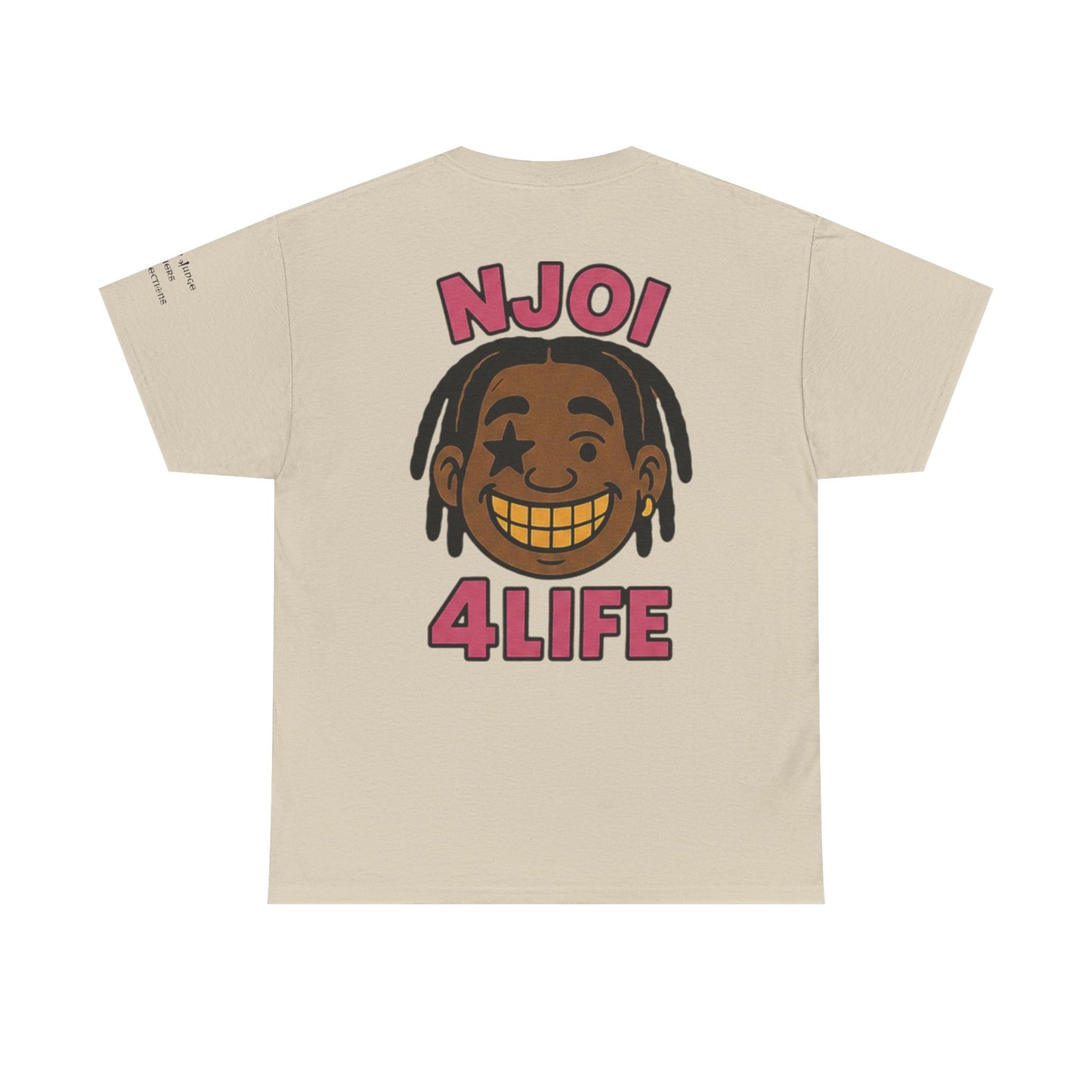 NJOI 4LIFE Staple Tee - Dark Pink Edition
