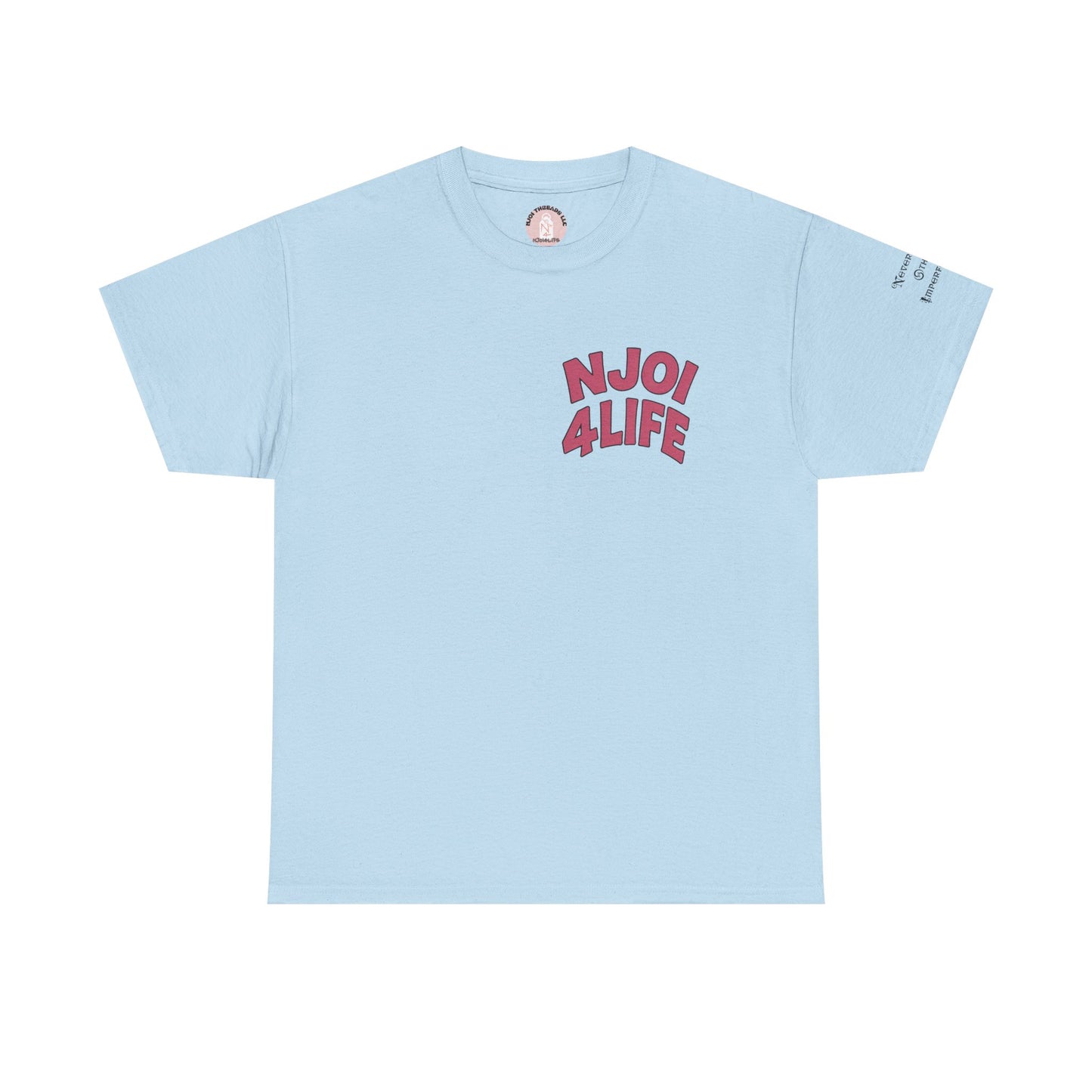 NJOI 4LIFE Staple Tee - Dark Pink Edition